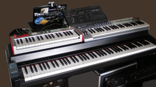 Clavinova, claviers midi